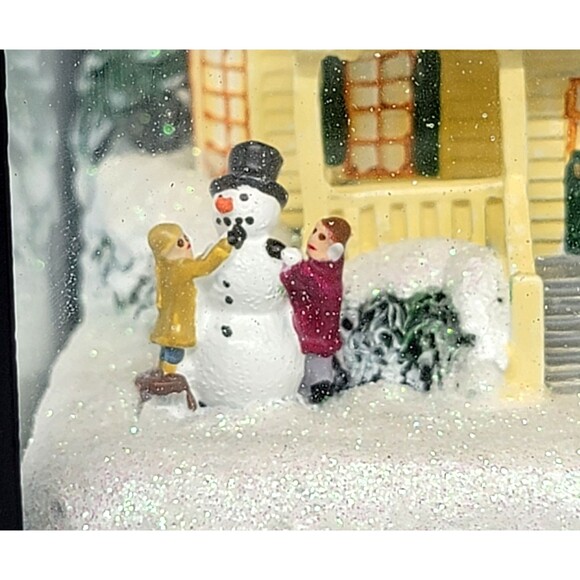 Bradford Exchange Thomas Kinkade Believe Lighted Christmas Lantern Holiday Decor - Picture 17 of 17